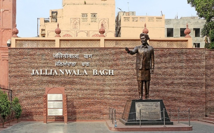 Le memorial de Jallianwala Bagh à Amritsar