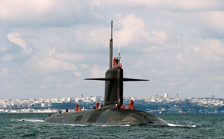 un sous-marin nucléaire