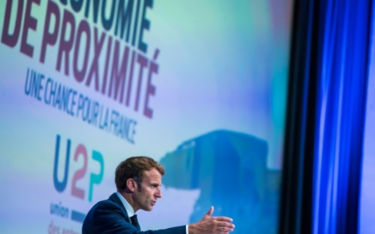 Emmanuel Macron et le plan pour les travailleurs indépendants