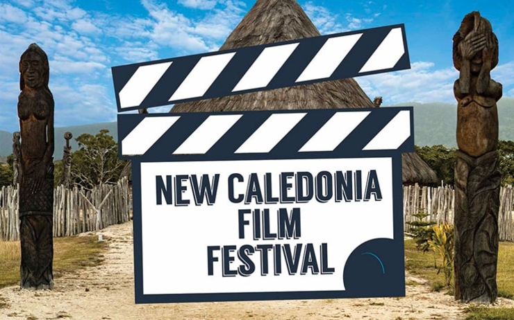 affiche du new caledonia film festival en nouvelle-zélande
