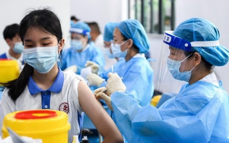 vaccination enfants en chine