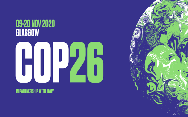 Affiche de la COP 26
