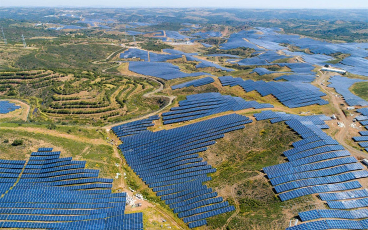 centrale photovoltaïque Solara4 au Portugal en Algarve