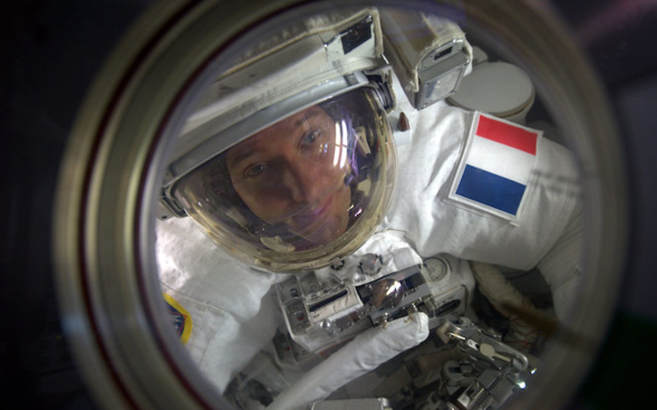 Thomas Pesquet, commandant de l'ISS