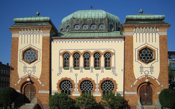 Malmö synagogue suède bâtiment religieux 