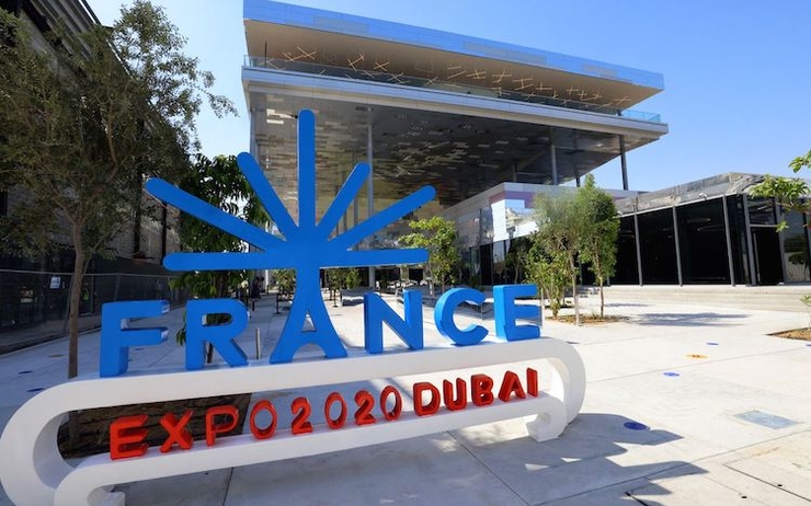 Le pavillon de France à l'Expo universelle à Dubai