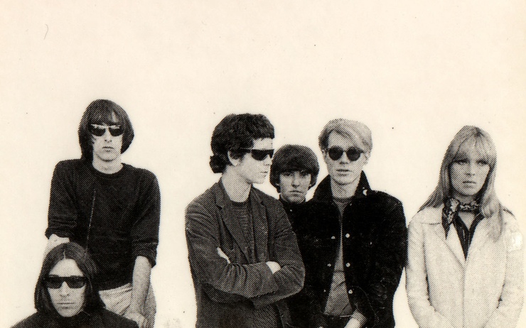 Le groupe ‘The Velvet Underground‘ au complet 