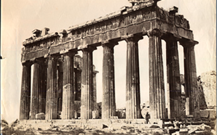 Le Parthénon – Athènes - circa 1885