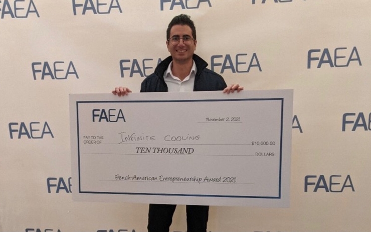 Maher Damak, lauréat du FAEA 21