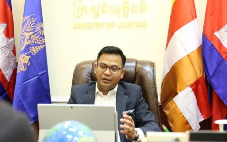Ministry of Justice spokesperson Chin Malin 