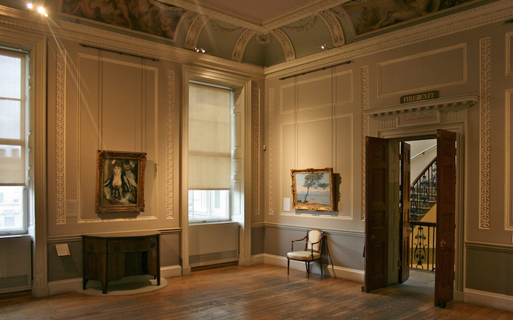 L'intérieur de la Galerie Courtauld