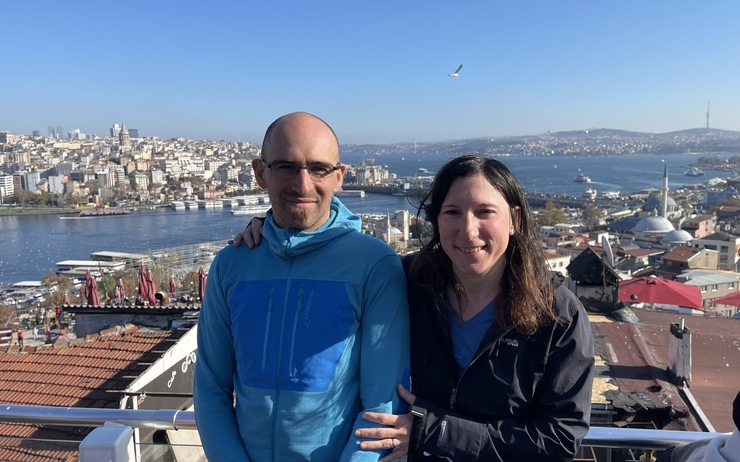 Émilie et Davy Sanchis Istanbul