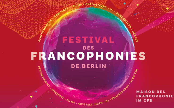 Affiche du festival des Francophonies de Berlin