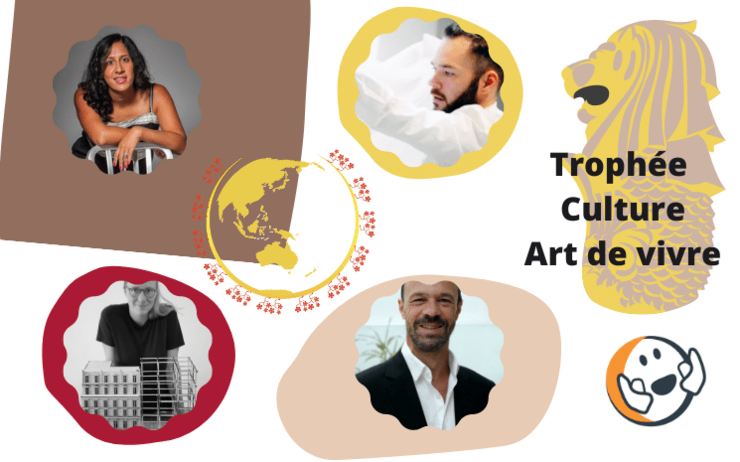 Les finalistes des Trophées des Français de Singapour 2021, catégorie Culture/Art de vivre