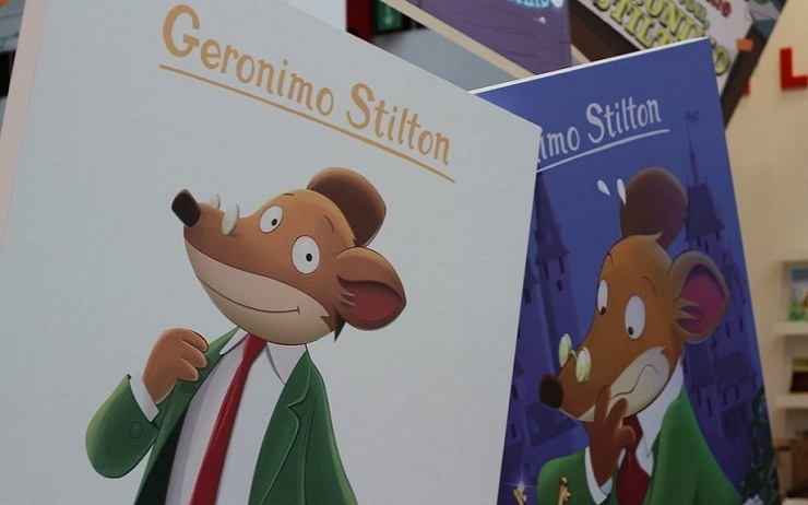 couverture de livre de la souris geronimo stilton 