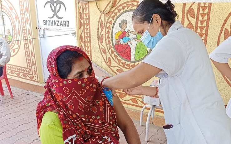 Vaccination covid en Inde