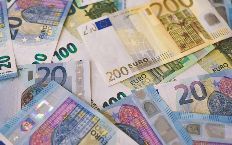 Billets de banque euros qui fête ses 20 ans