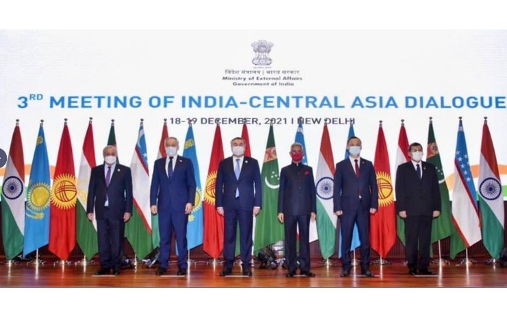 3eme dialogue entre l'Inde pays et les pays d'Asie centrale
