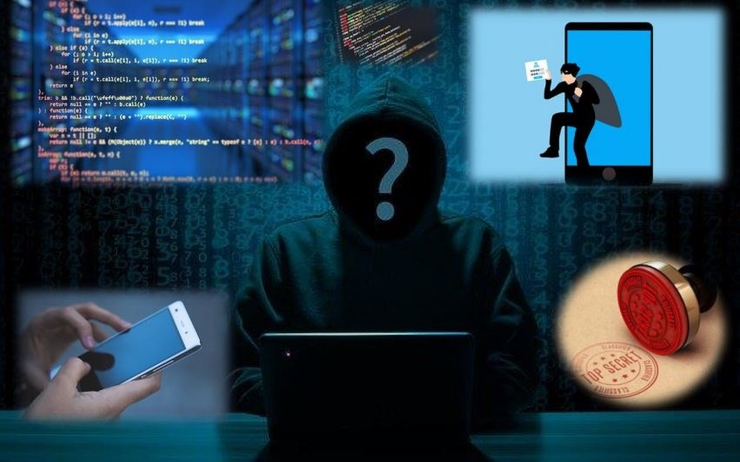 Hacker smartphone ordinateur secret