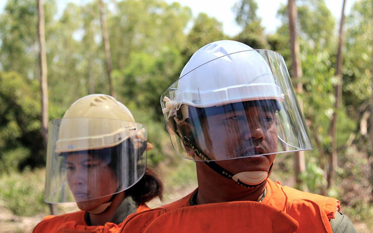 demineur de Cambodia Self Help Demining