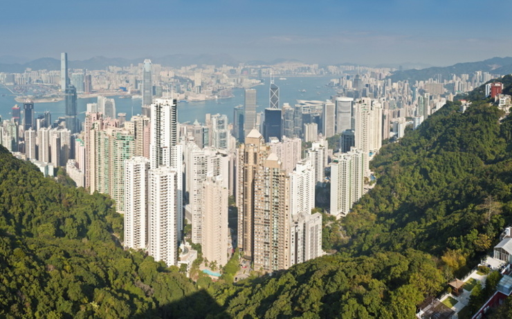 Vue de Hong Kong