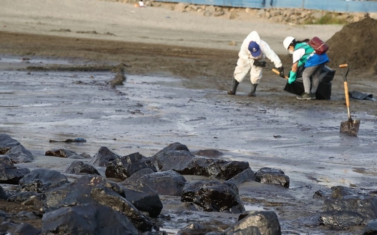 Urgence environnementale sur le rivage péruvien après l'éruption aux Tonga