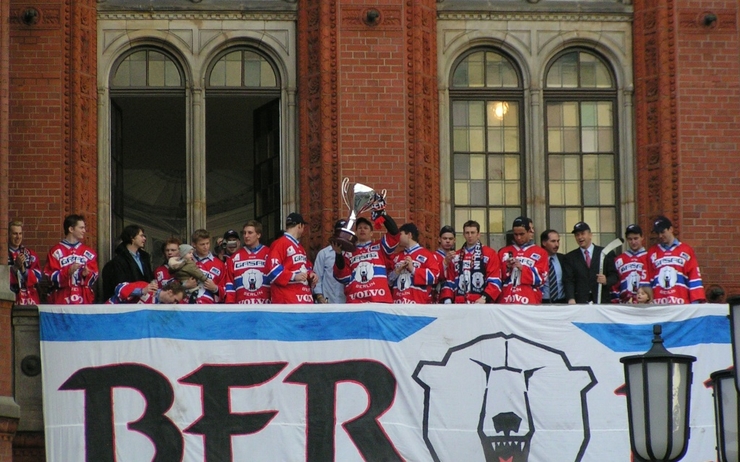 Victoire des Eisbären Berlin en 2005