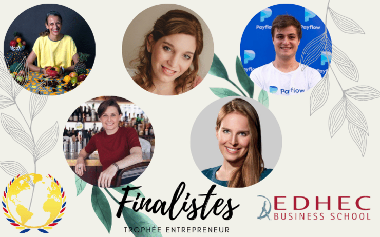 Les finalistes du Trophée Entrepreneur 2022