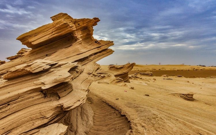 Al Wathba, site de dunes désormais protégé.