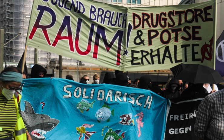 Manifestation contre la hausse du prix des loyers à Berlin
