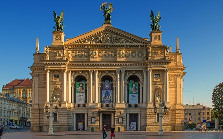 Lviv Ukraine opéra