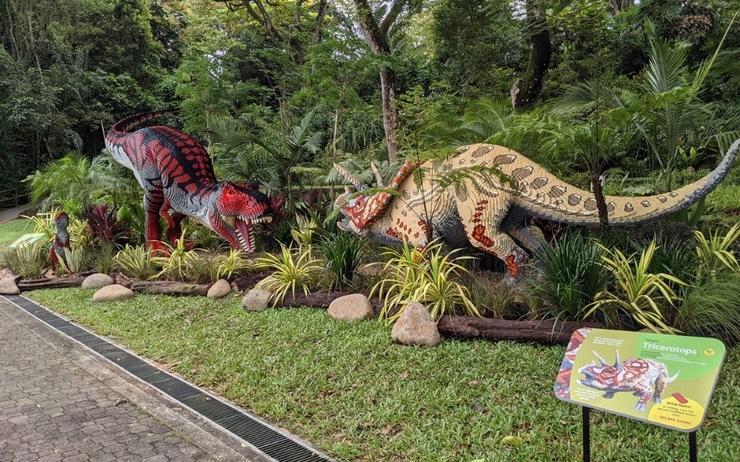 dinosaures zoo@Mandai Wildlife Reserve2