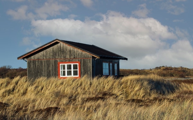 une maison de vacances dans les dunes au Danemark 