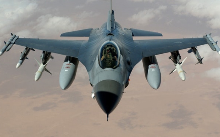 USA huit chasseurs F-16 Roumanie 