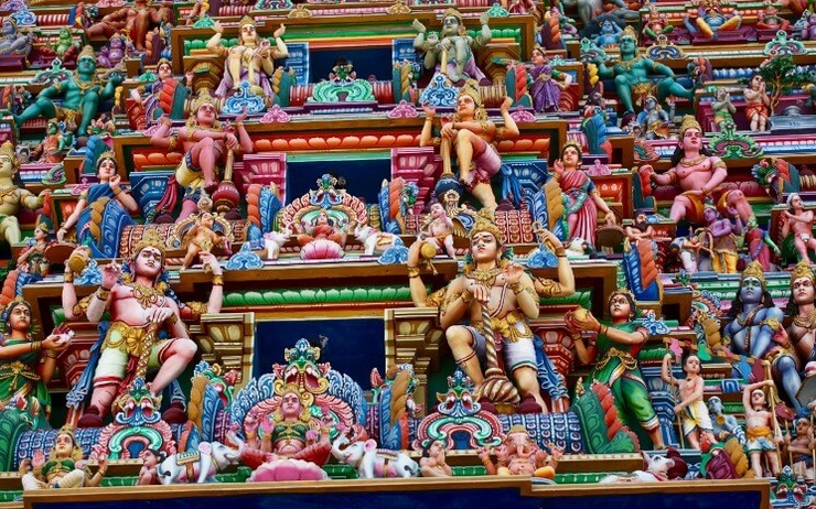 Le temple de Kapaleeshwarar à Mylapore à Chennai