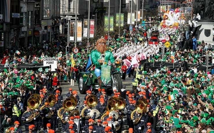 Parade de la Saint Patrick à Dublin