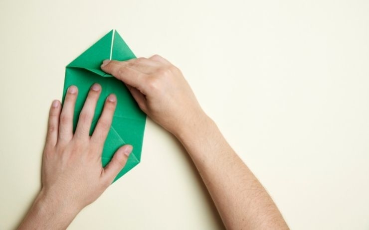 Shamrock Origami