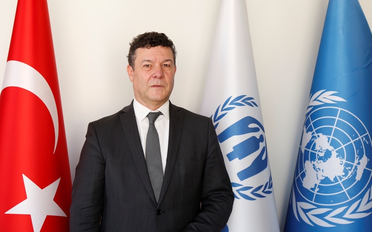 UNHCR Representative in Turkey Philippe Leclerc