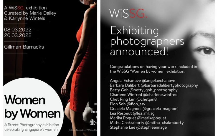 Women by women exhibition singapour