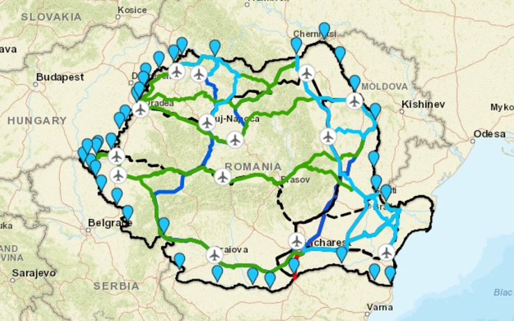 application carte aider Ukrainiens transit Roumanie