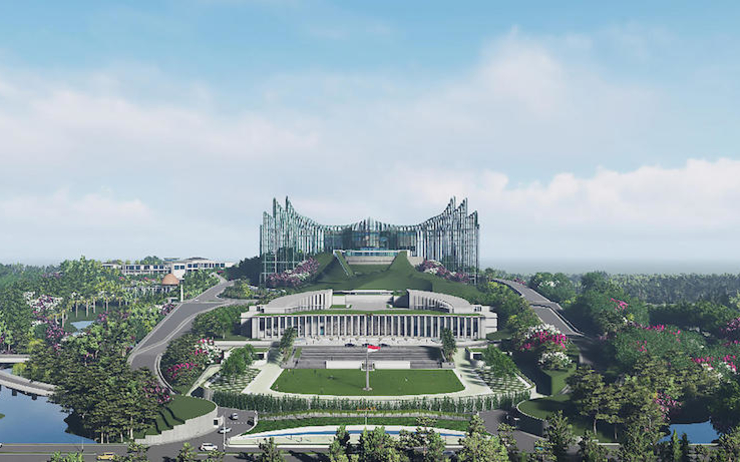 Vue d'ensemble du projet de la nouvelle capitale indonésienne
