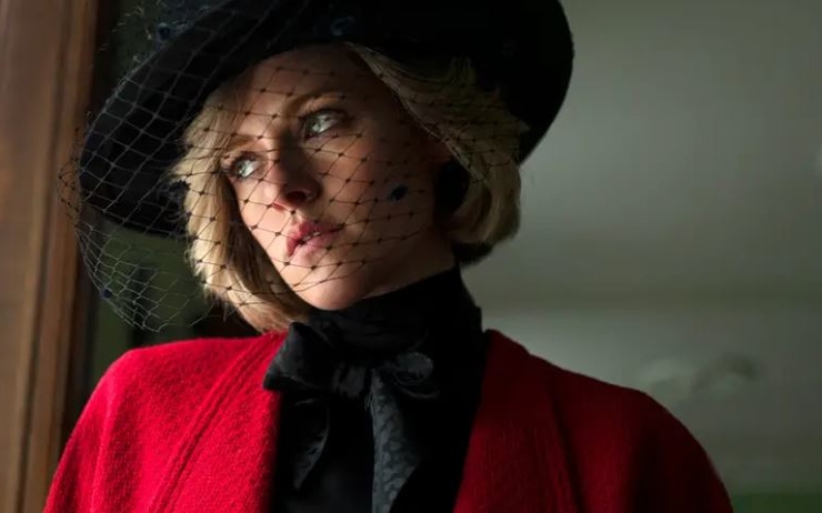 Kristen Stewart en Lady Diana dans le film "Spencer"