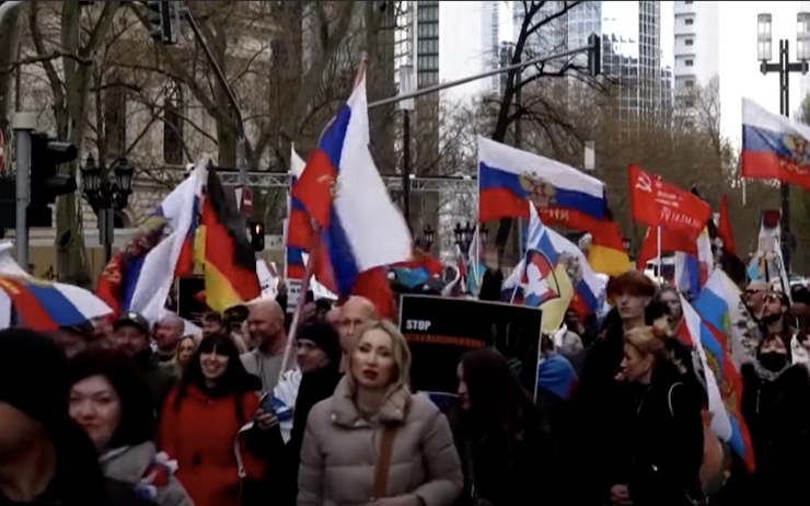 Manifestations pro-russe Allemagne