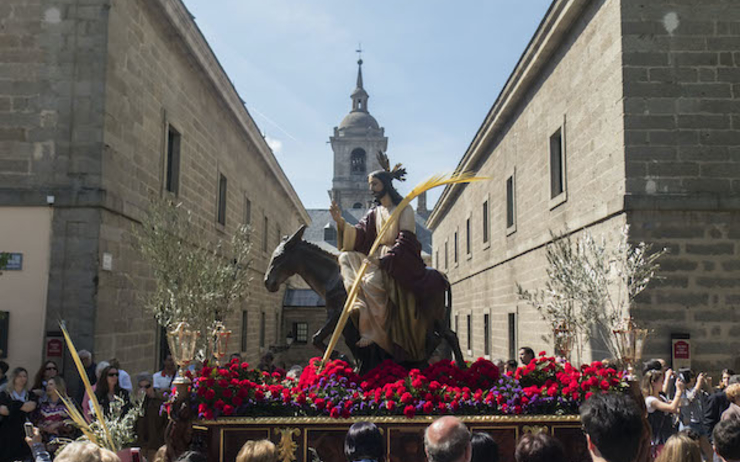 Procession à San Lorenzo de El Escorial