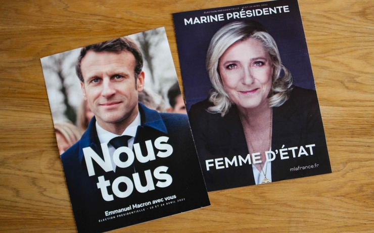 Programmes d'Emmanuel Macron et de Marine Le Pen