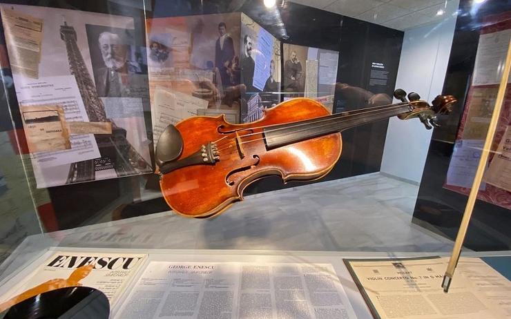 Exposition George Enescu Musée interactif musique Malaga