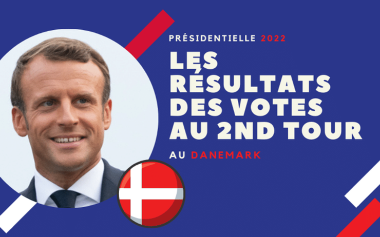 Emmanuel Macron réélu : les résultats de l'élection présidentielle 2022 au Danemark 