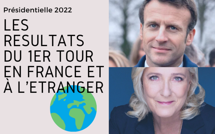 Les résultats du 1er tour de la présidentielle 2022, en France et à l’étranger