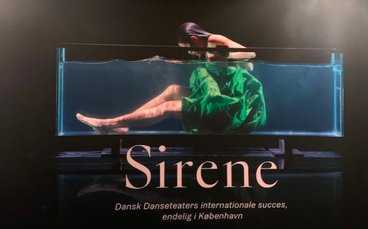 le spectacle de danse Sirene à Copenhague