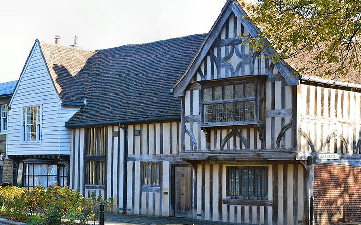 plus vieille maison de londres Walthamstow architecture histoire